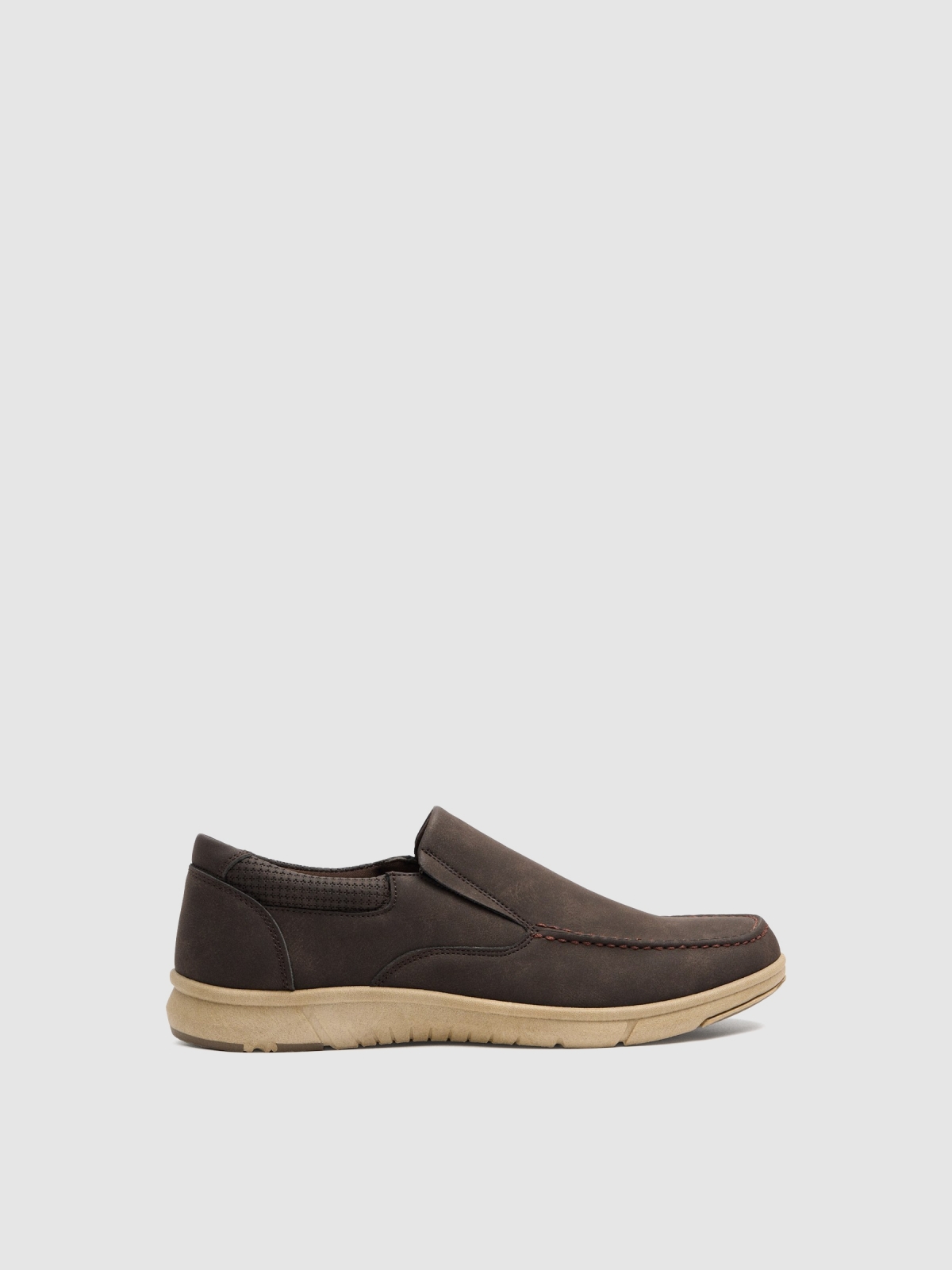 Zapato de vestir marrón marrón vista perfil