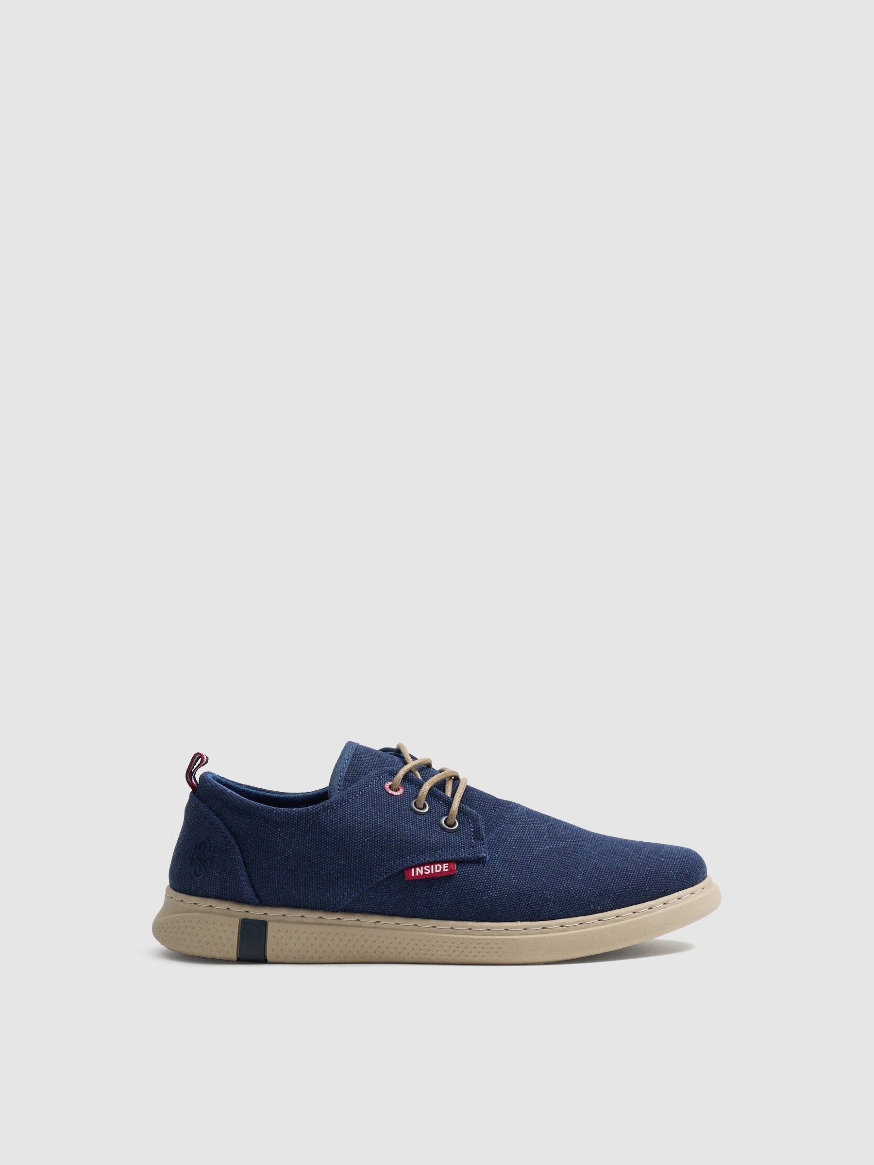 Zapatos lona azul azul oscuro