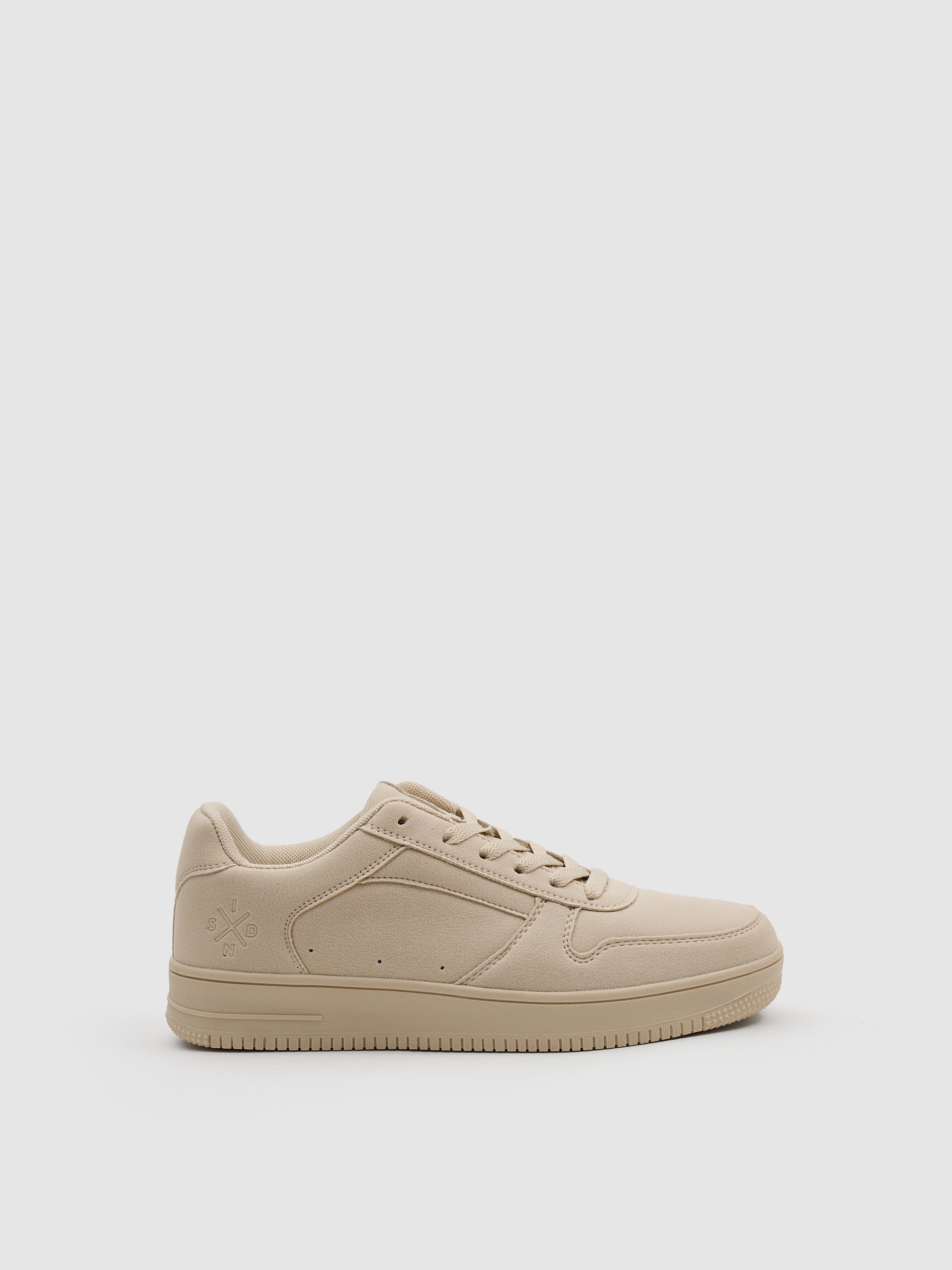 Deportiva skater polipiel blanco