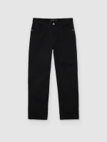 %Pto% Jeans básicos de colores negro vista frontal