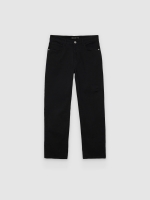%Pto% Jeans de cor básica preto vista frontal