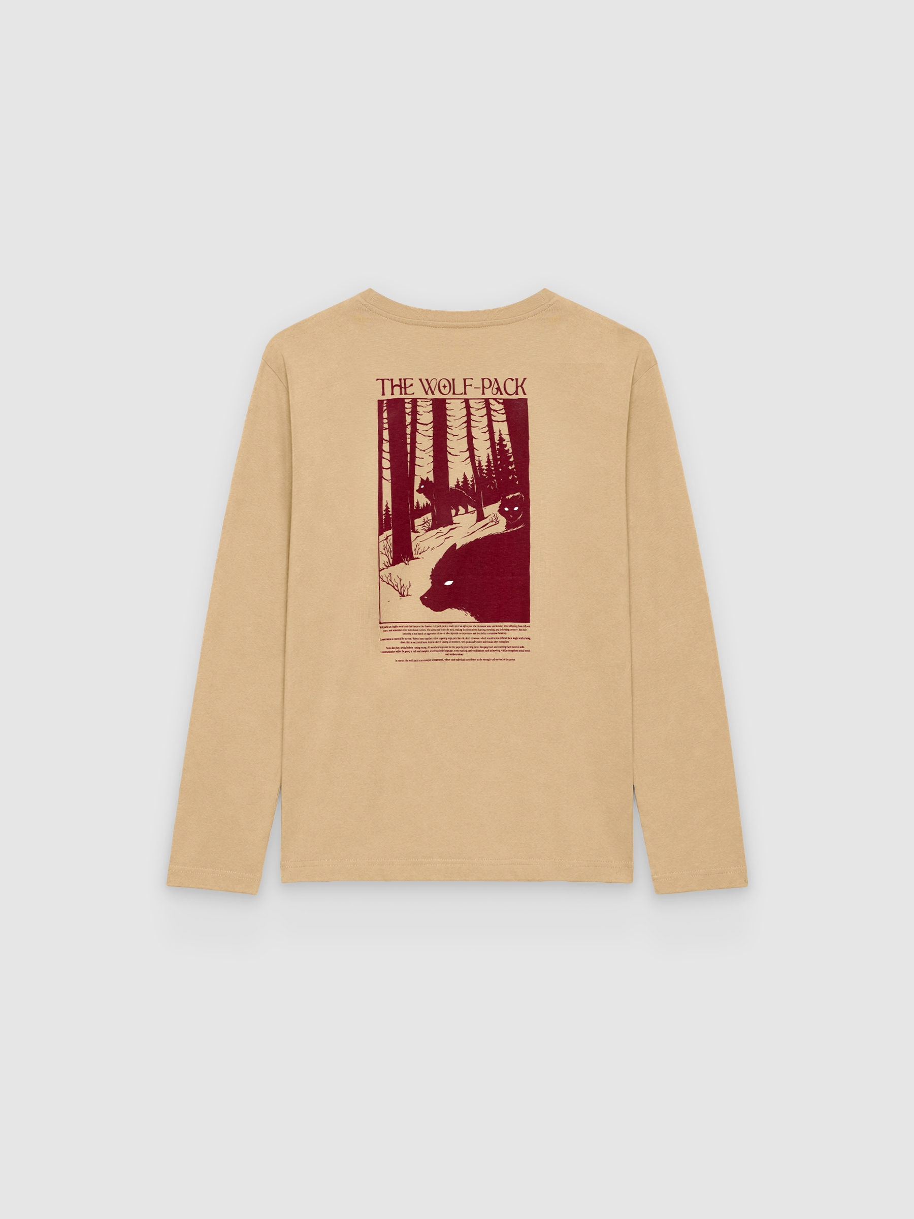 Wolfs long-sleeve T-shirt