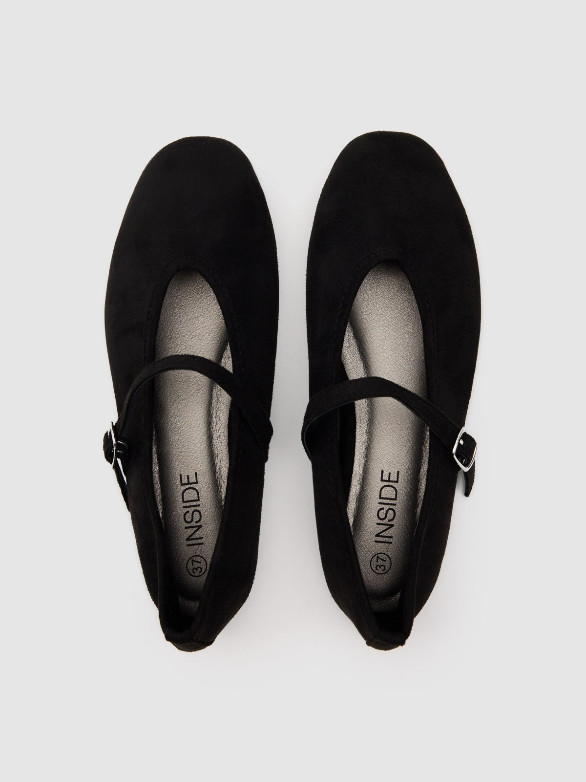Sabrina básica preta preto vista superior