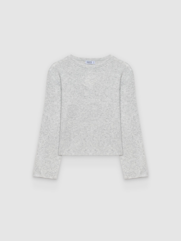  Jersey cuello barco soft blanco roto vista frontal