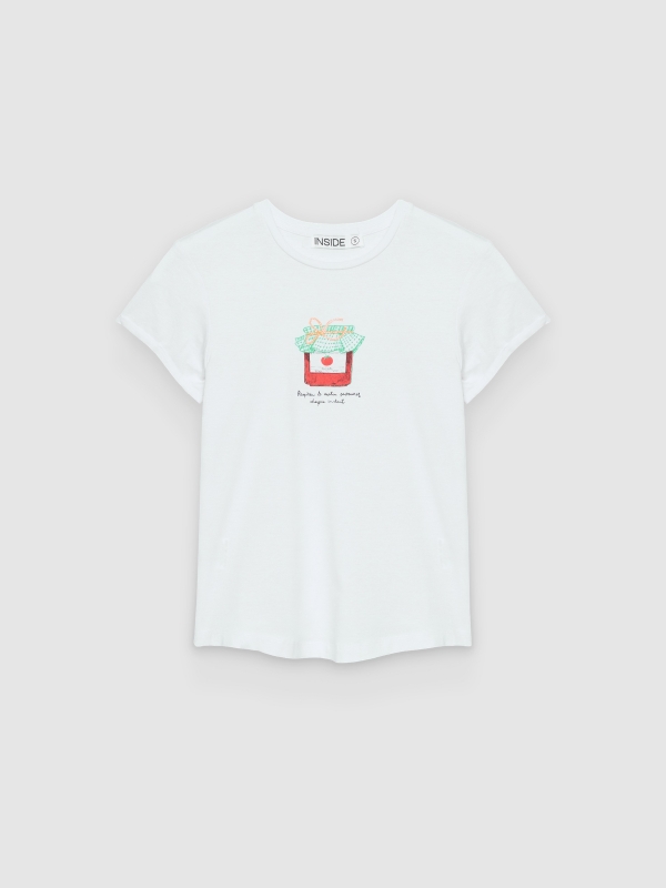 Jam print modal T-shirt
