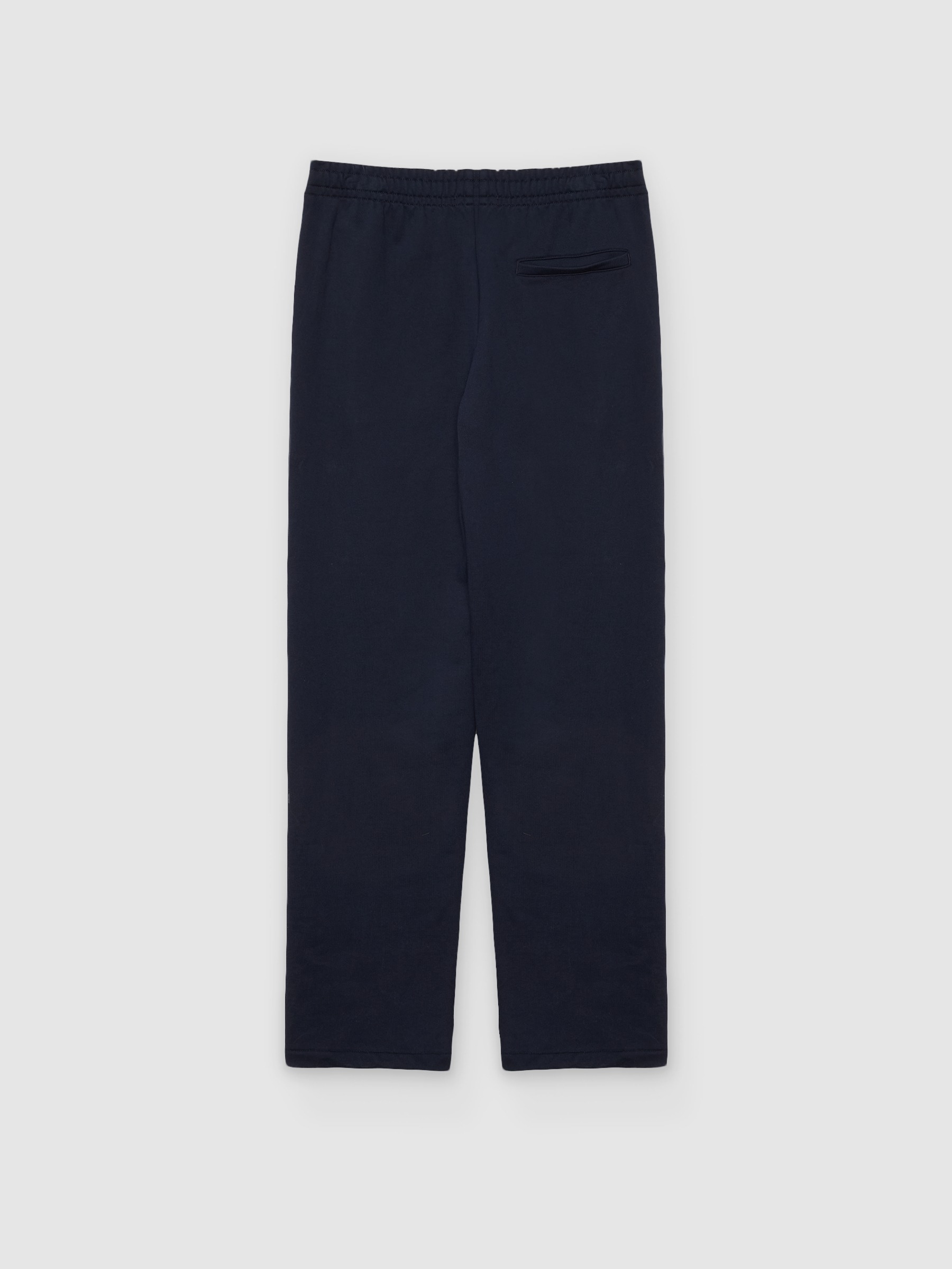 %Pto% Jogger felpa tiro alto regular azul marinho vista frontal