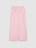 %Pto% Pantalón soft wide leg tiro alto rosa claro vista frontal