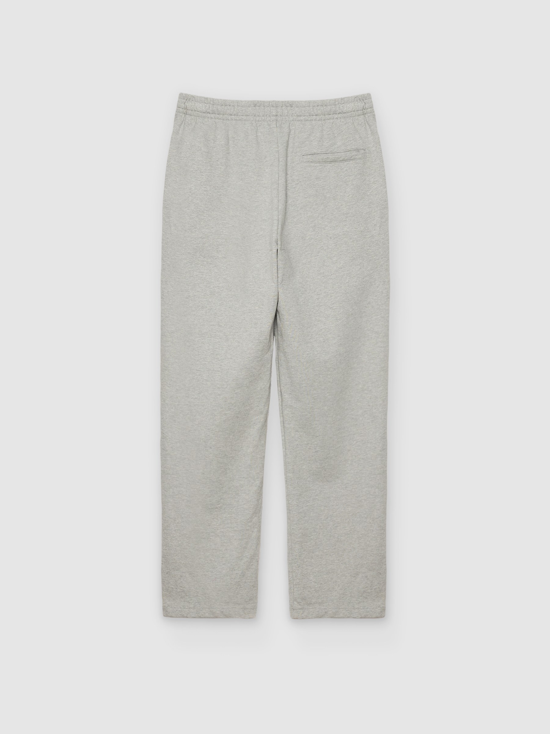  Jogger felpa tiro alto regular cinza vigoré vista frontal