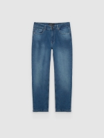 %Pto% Regular basic jeans blue front view