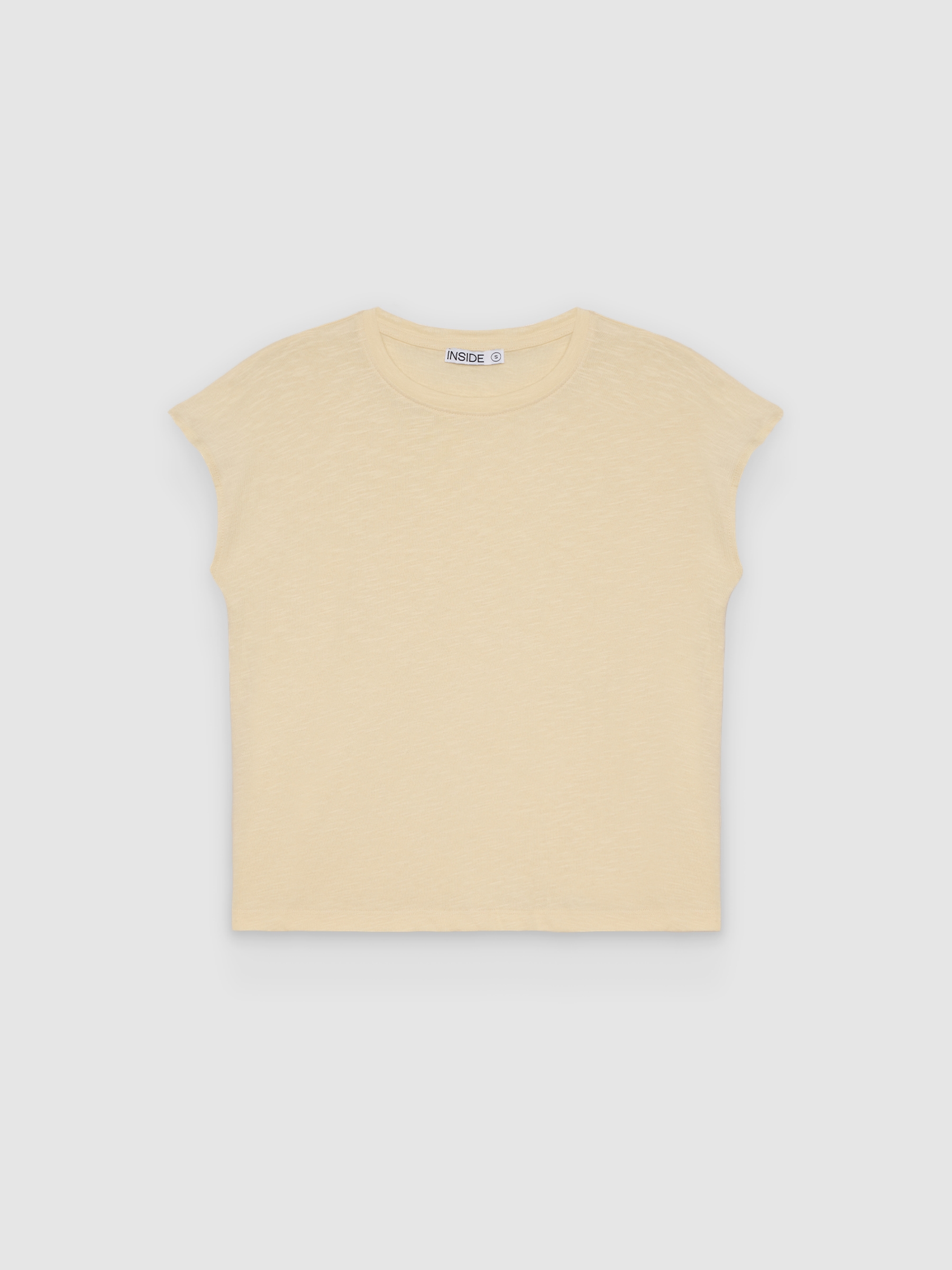Camiseta básica de lino