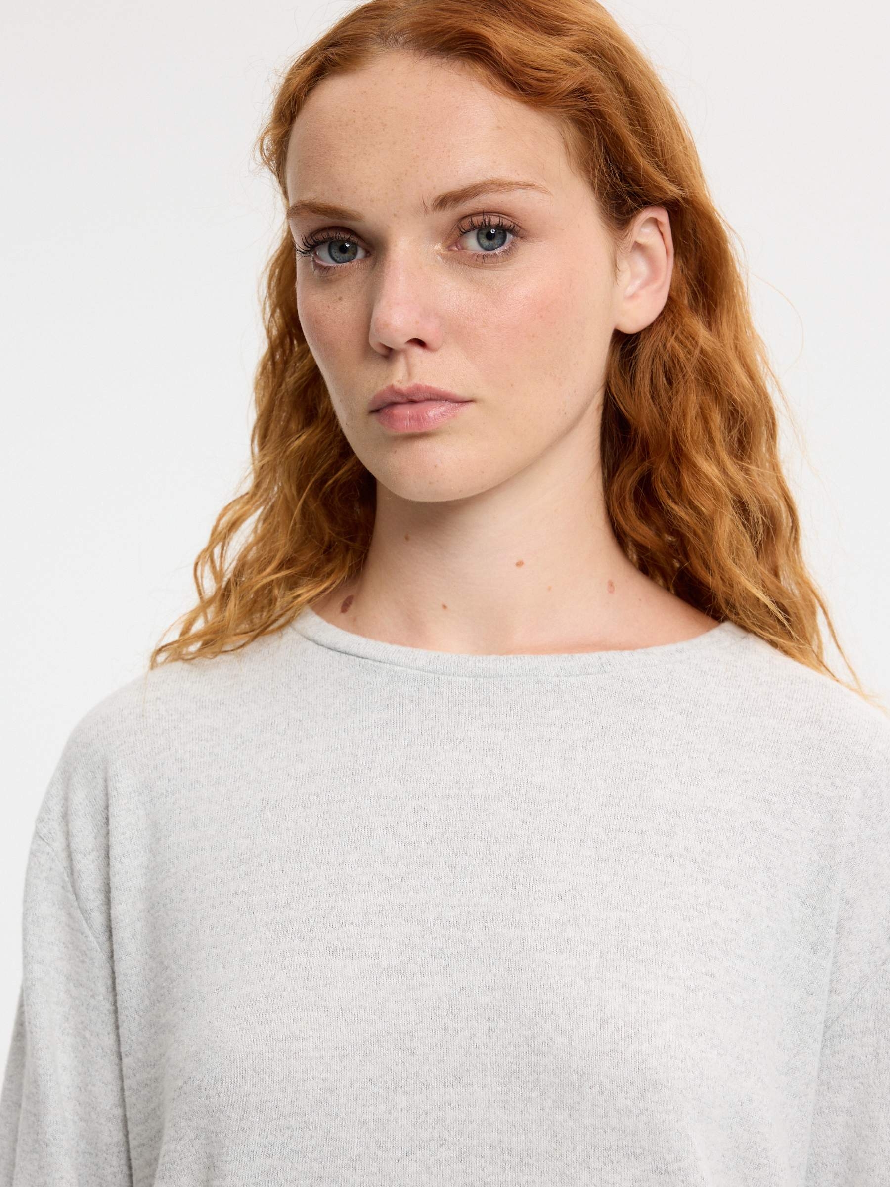 Camiseta punto oversize