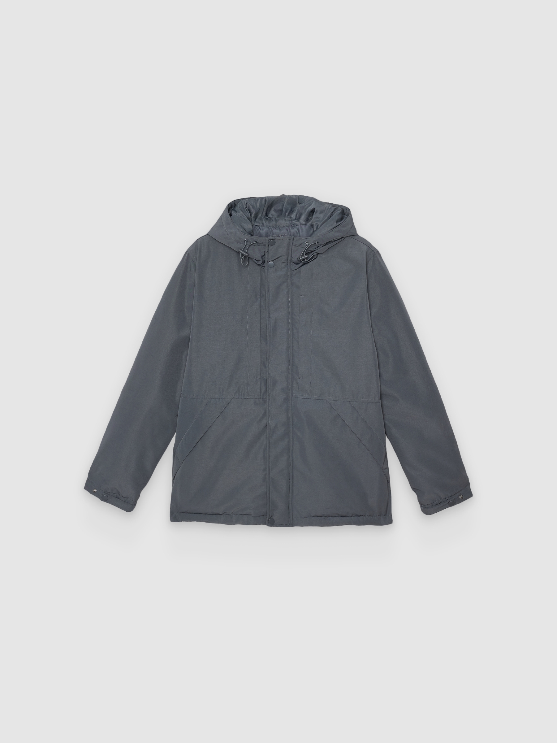 Padded hooded jacket