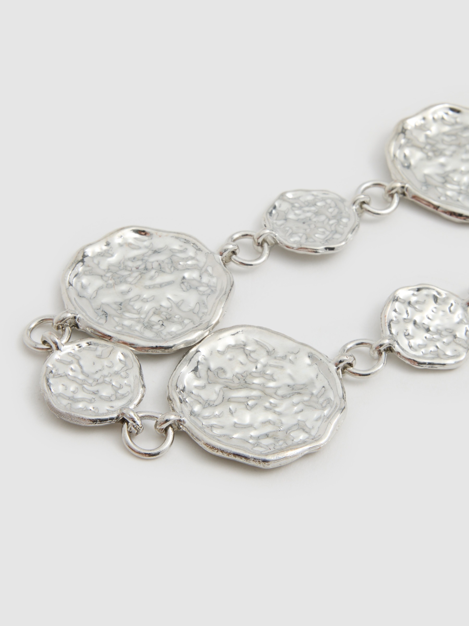 Chain belt silver silver