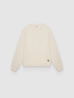 %Pto% Sudadera básica oversize crudo vista frontal