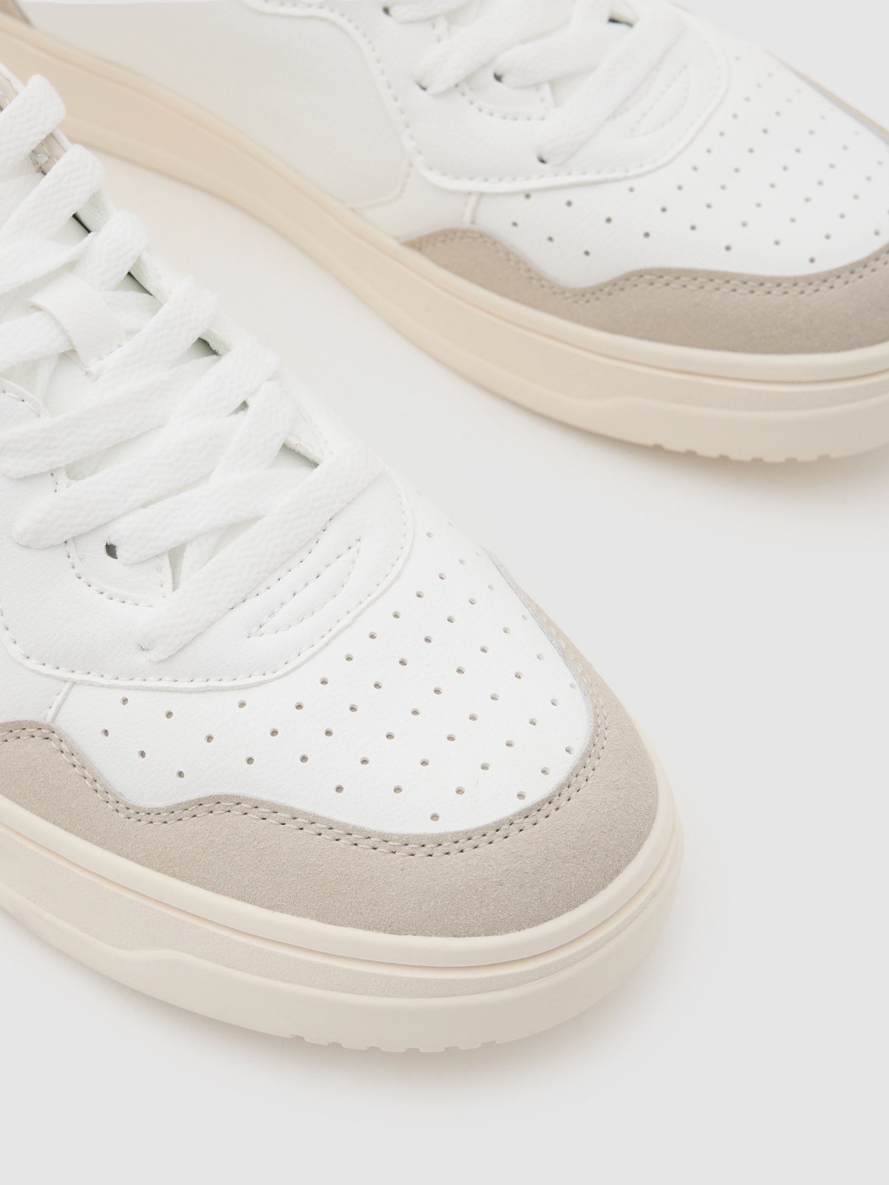 Esportiva retrô combinadas branco
