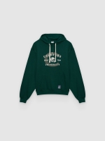 %Pto% Sudadera capucha Colorado verde oscuro vista frontal