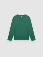 %Pto% Camiseta manga larga st patricks verde vista frontal