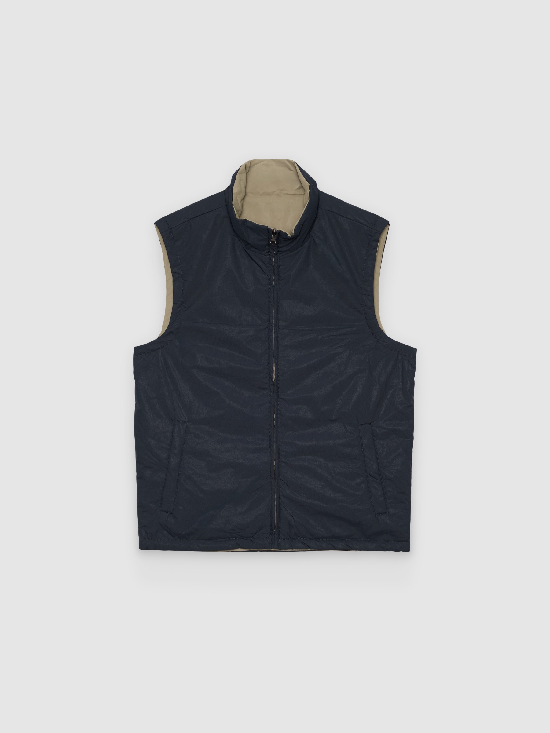  Reversible Vest navy front view
