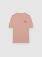 %Pto% Camiseta the bean yard rosa nude vista frontal