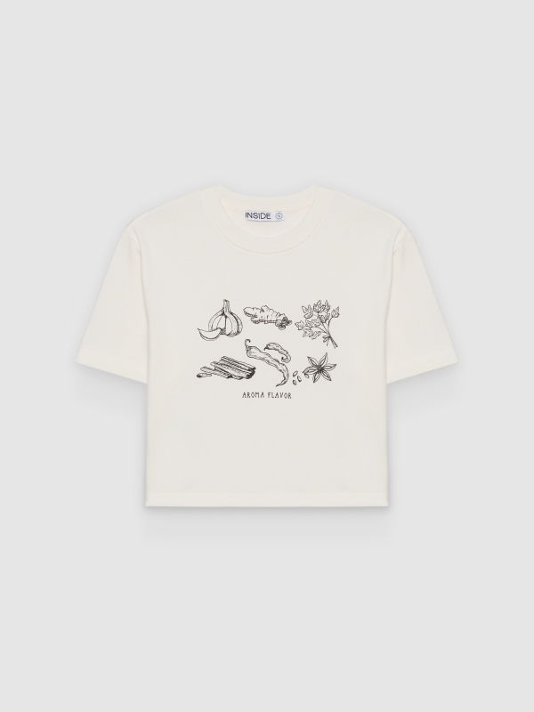 Short sleeve print t-shirt