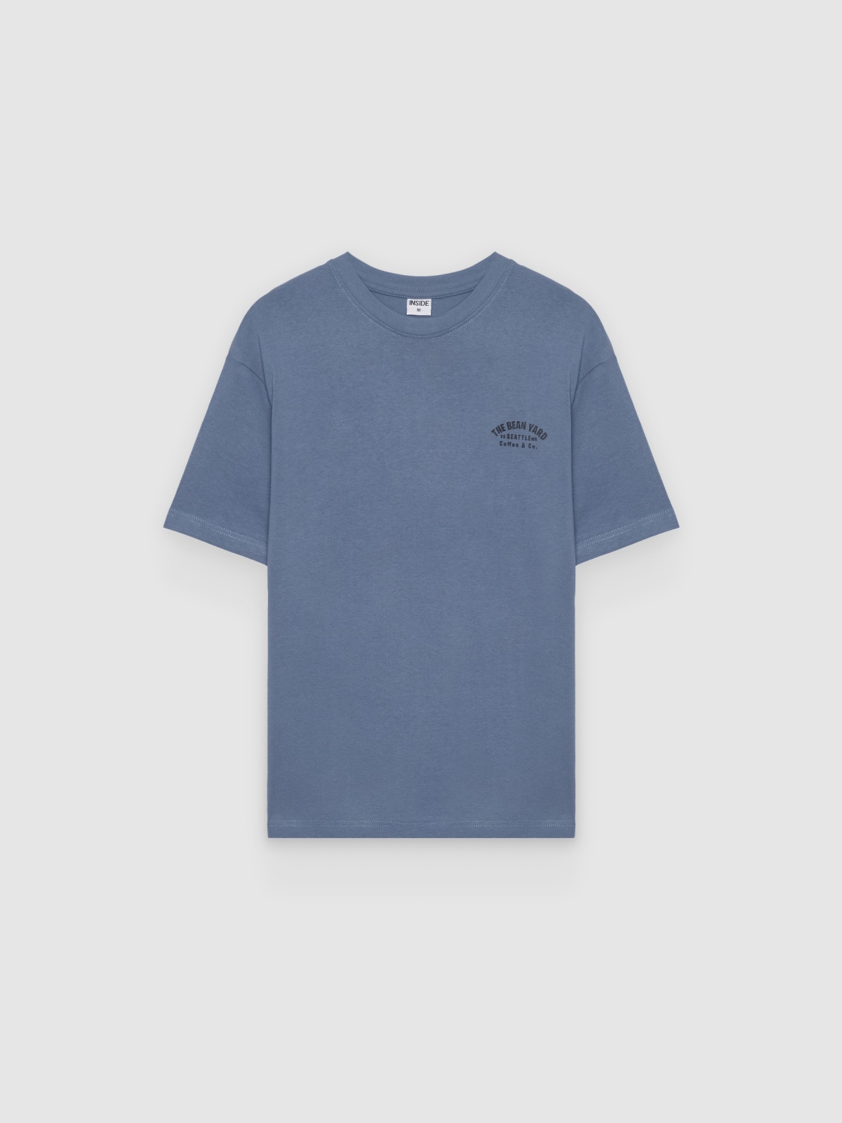 %Pto% The Bean Yard T-shirt blue front view