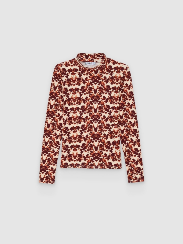 Camiseta perkins slim animal print