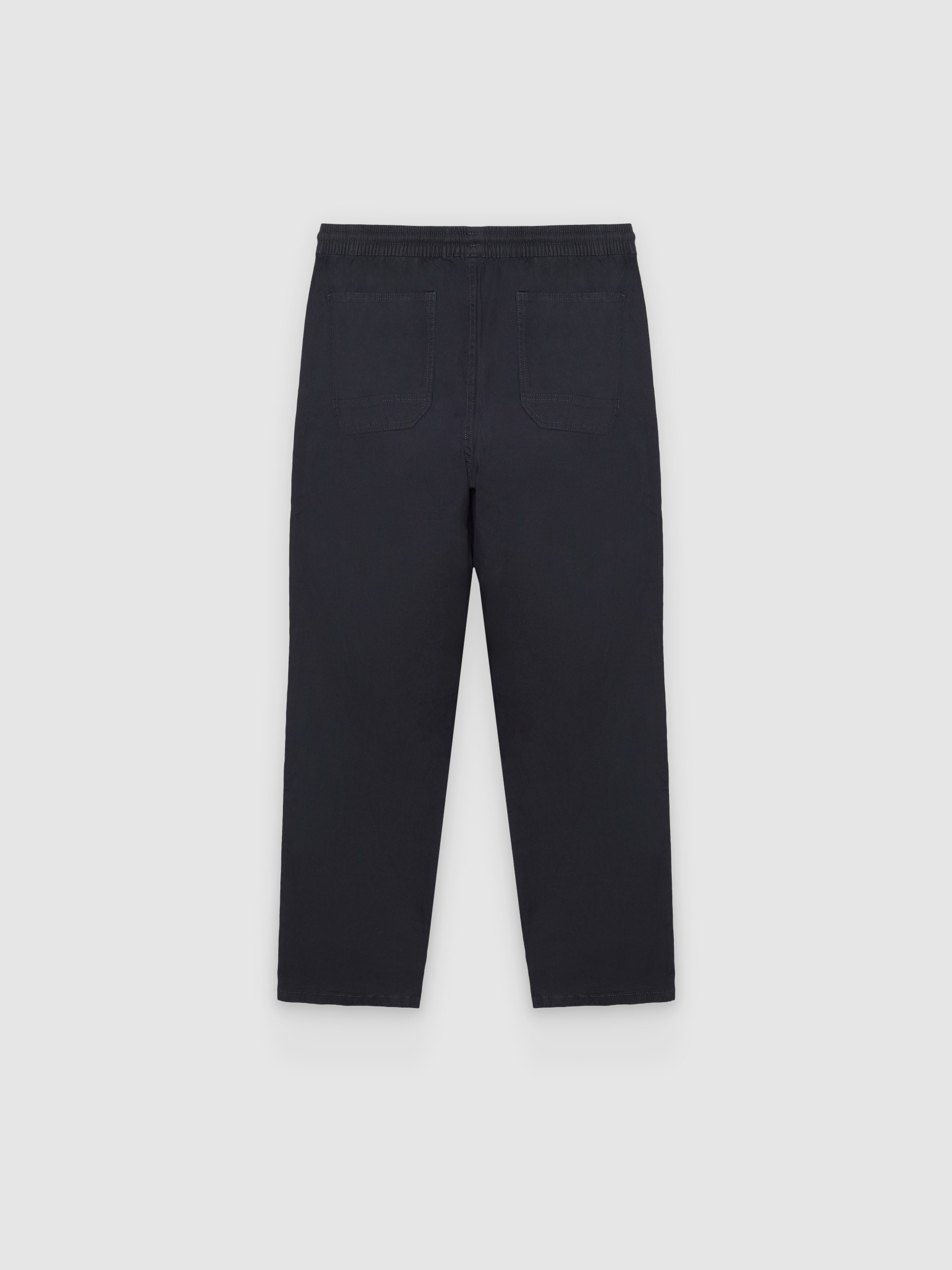 Pantalón jogger relaxed fit azul marino vista frontal