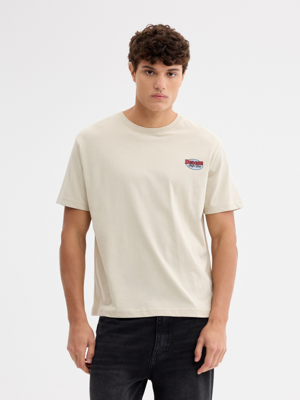 Camiseta oversize coffee