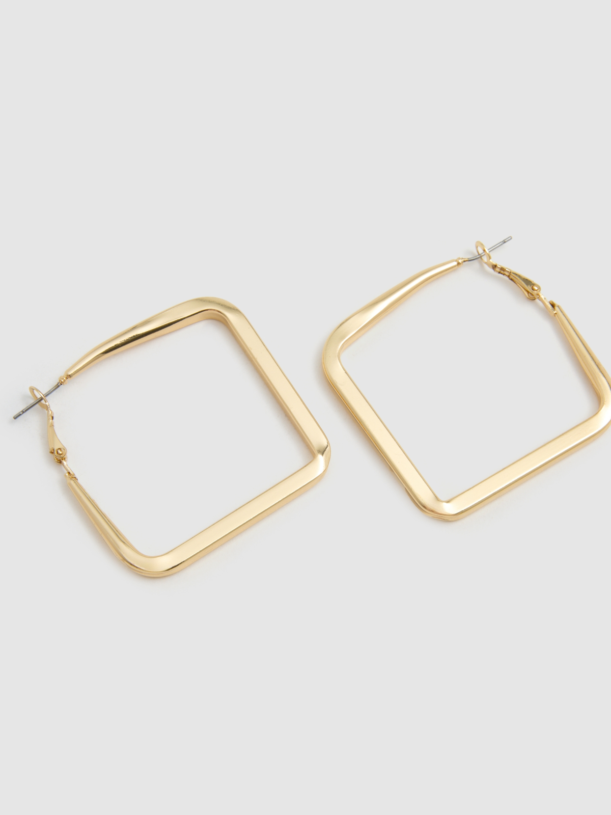 Set 6 brincos argolas douradas dourado/prata vista detalhe