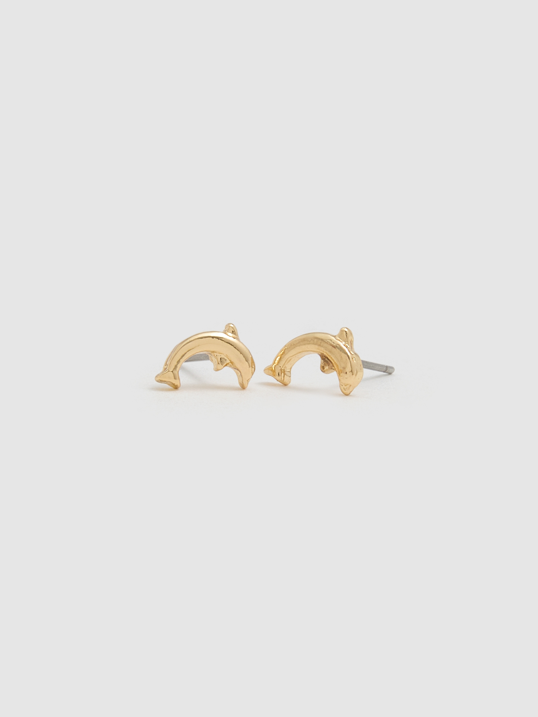Conjunto de brincos dourados dourado