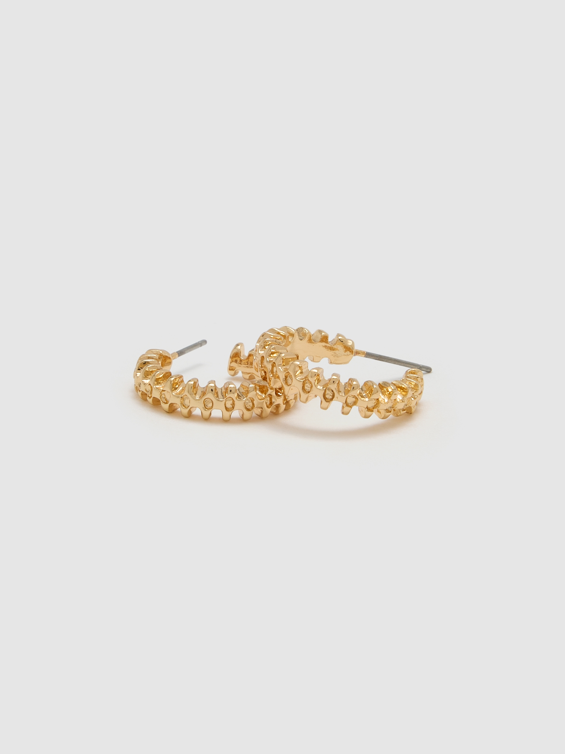 Set pendientes dorados x 6